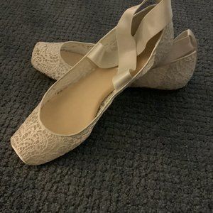 Jessica Simpson Square Toe Ballet Flats
